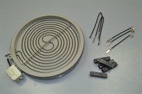 Plaque radiant, Whirlpool cuisinière & four - 230V/2100-2300W 